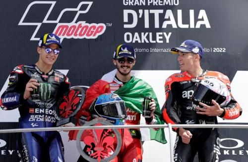 MotoGP Italia 2022 : Finis Diurutan Ketiga, Aleix Espargaro Ingin Sukses di Catalunya