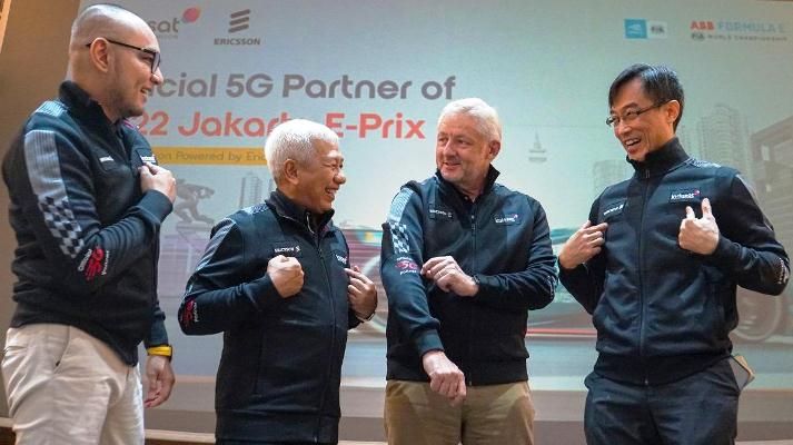 Indosat Ooredoo Hutchison Jadi Official 5G Partner di Ajang Jakarta E-Prix 2022