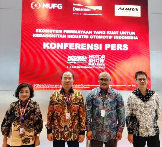 Danamon Gandeng Adira Finance & MUFG; Tawarkan Solusi Komprehensif di IIMS Surabaya 2022