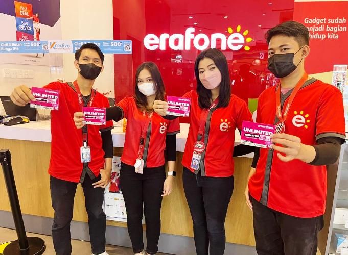 Smartfren Gandeng Erajaya, Berikan Harga Khusus Kartu Perdana Unlimited Nonstop 60 GB