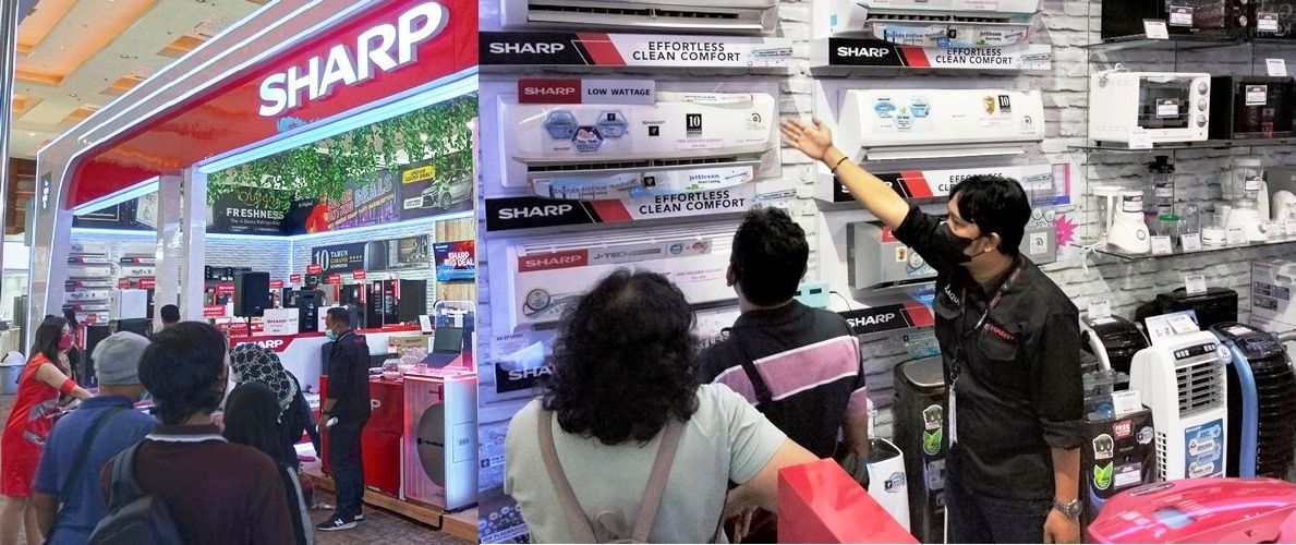Sharp Indonesia Raih Penjualan Lebih dari Rp.1 Triliun per Bulan pada Kuartal I/2022