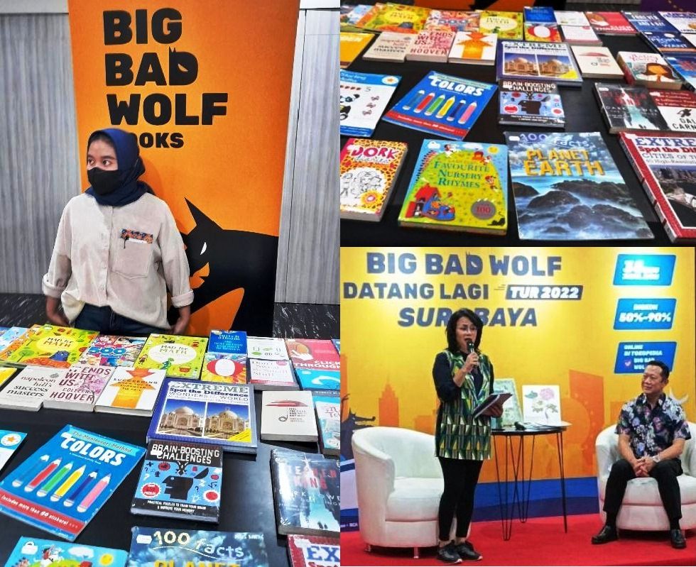 Big Bad Wolf Books di Surabaya Siap Hadirkan 35.000 Judul Buku Baru 