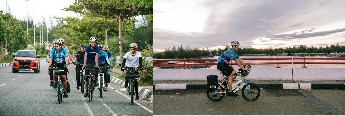 Journey from Zero, Bersepeda dari Titik Nol Indonesia Menuju Nol Emisi Karbon