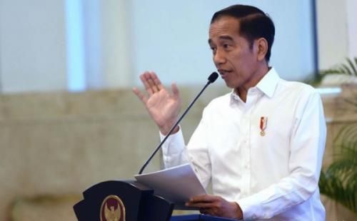 Presiden Joko Widodo Terima Surat Pengunduran Diri  Pimpinan KPK  Lili Pintauli Siregar 