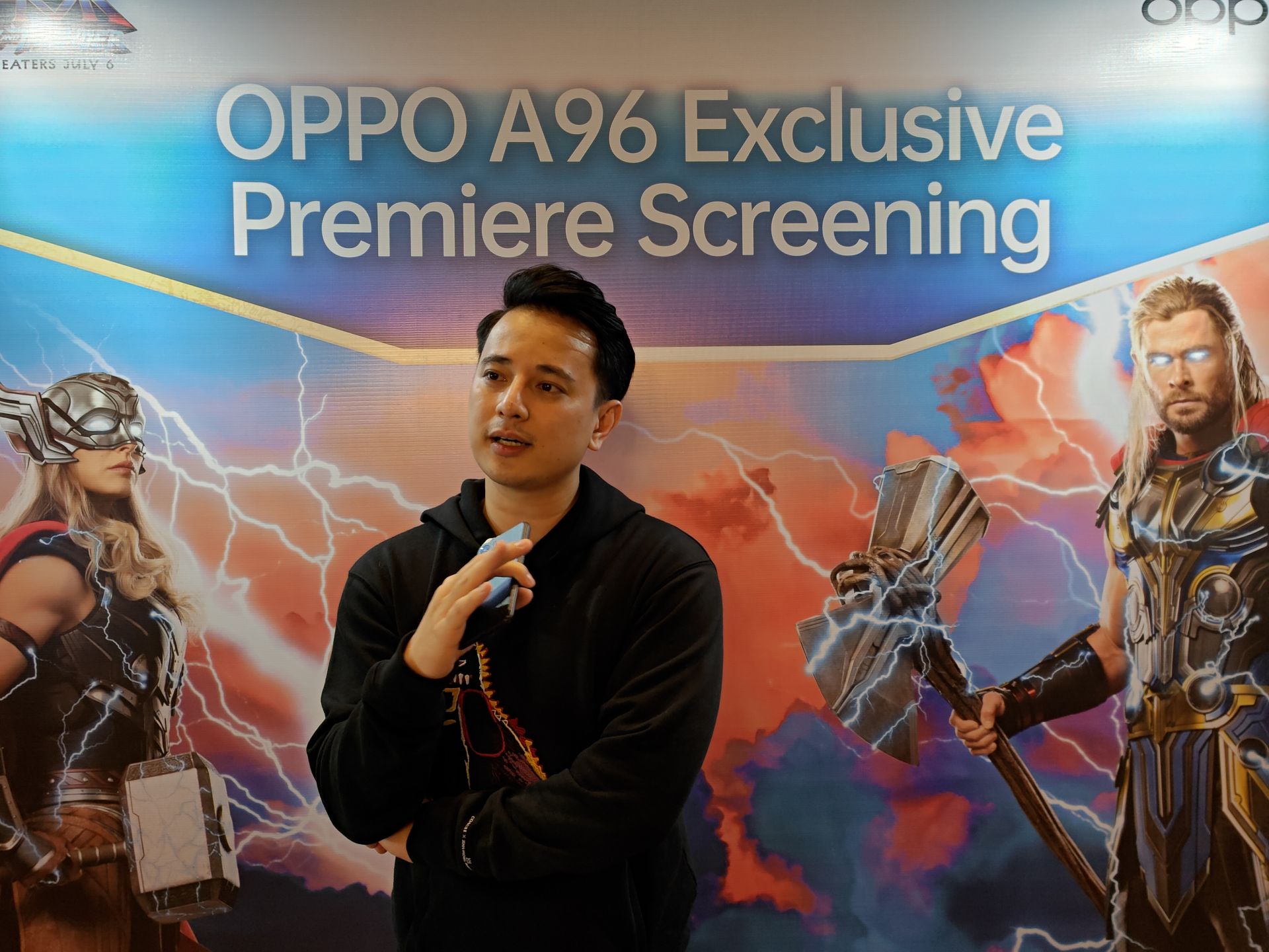 Sukses Promosikan OPPO A96 pada Film Marvel Studios  'Thor' 