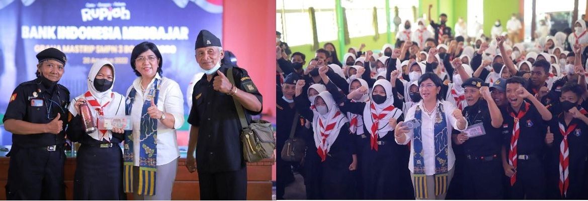 Program BI Mengajar di SMPN 3 Bojonegoro, Kenang Perjuangan MASTRIP