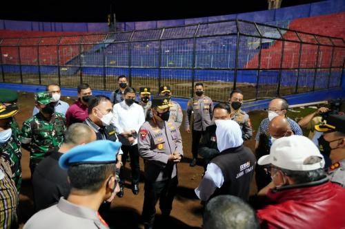 Kapolri: Usut Tuntas Tragedi di Stadion Kanjuruhan Malang