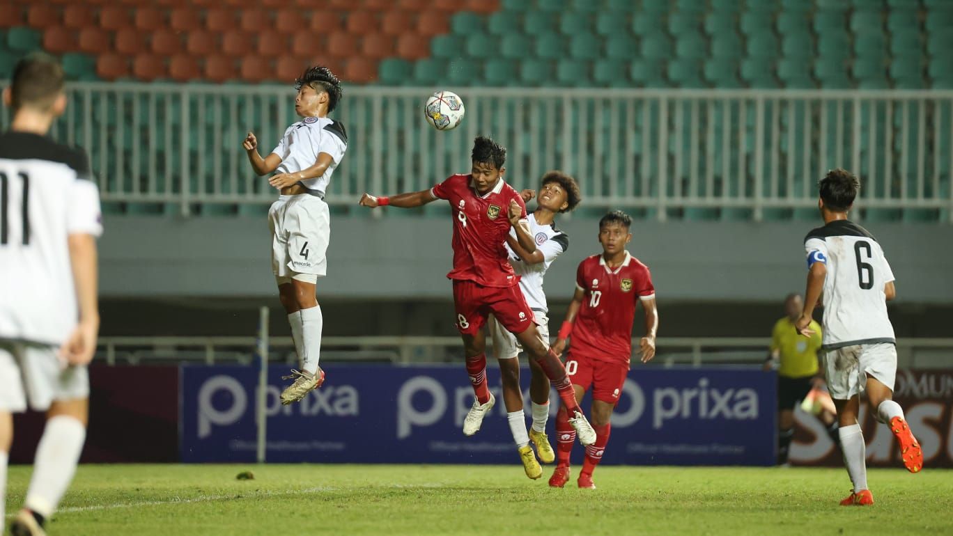 Kualifikasi Piala Asia U-17 2023: Timnas Indonesia Bantai Guam 14-0