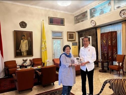 Presiden Jokowi dan Ketum PDIP Adakan Pertemuan Bahas Pemilu 2024
