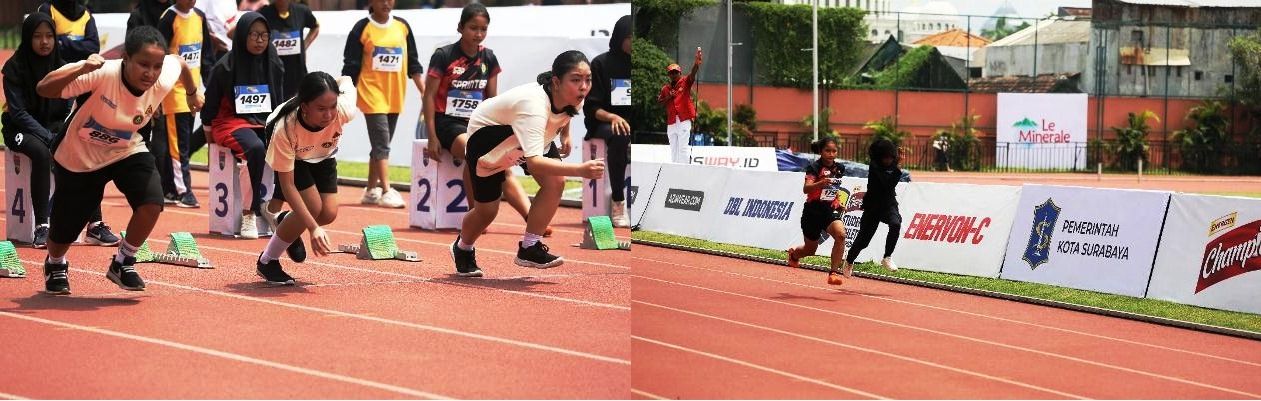 ENERVON-C Dukung Jatim Cetak Calon Atlet Muda Cabor Atletik di Student Athletics Championships 2022