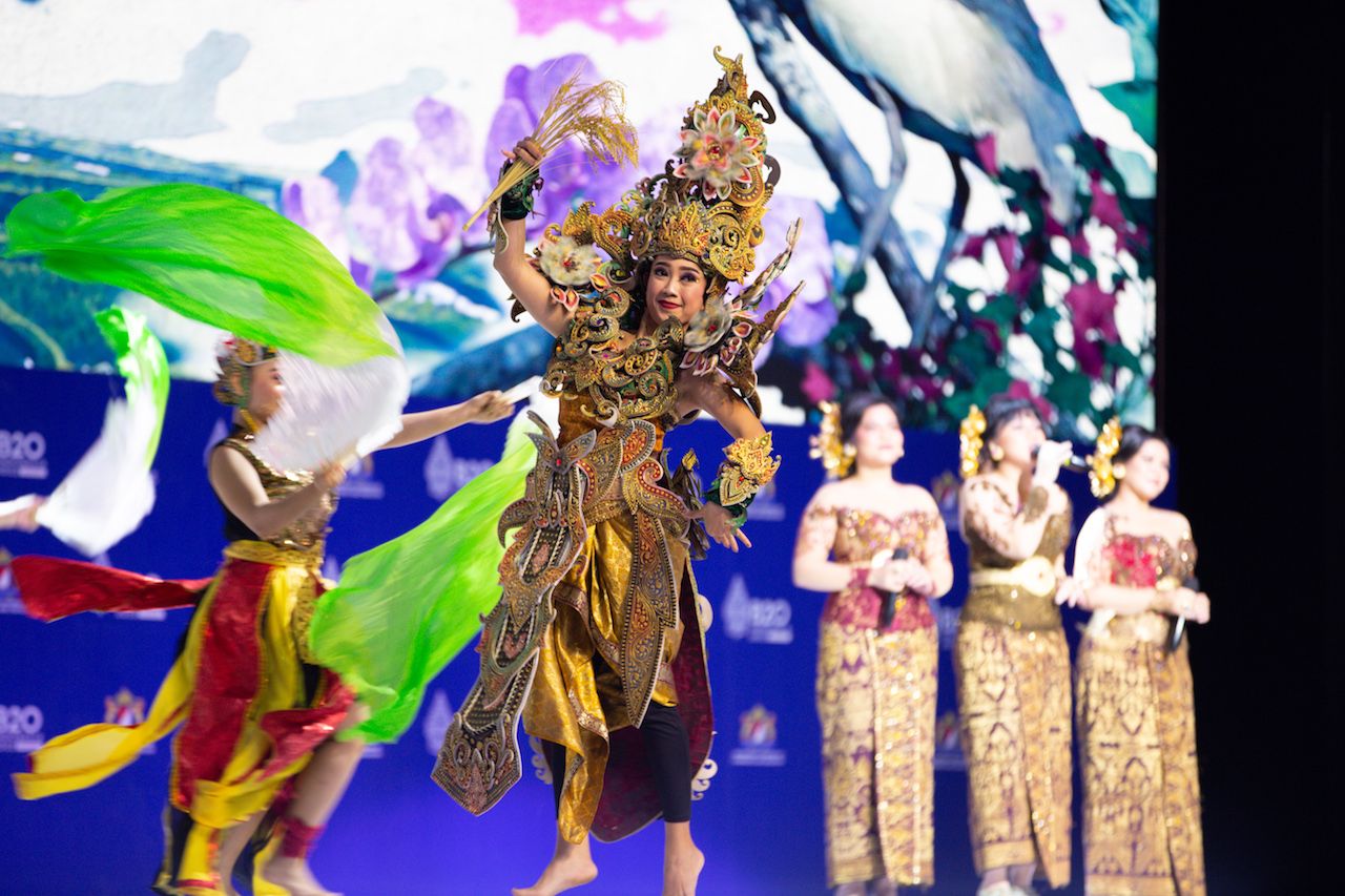  Karaeng Pattingalloang dan Dewi Sri Hadir dalam Komunitas Bisnis Global B20 di Bali