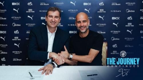 Pep Guardiola Resmi Perpanjang Kontrak di Manchester City