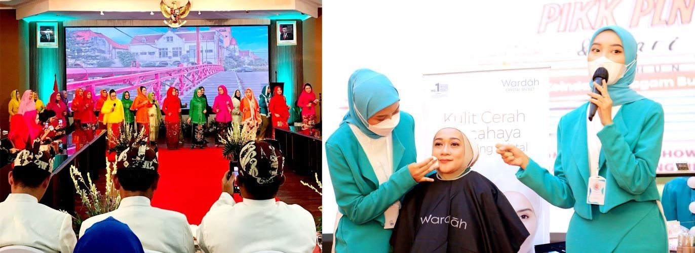 Wardah Beauty Adakan Beauty Class Bareng Istri Karyawan PLN Surabaya
