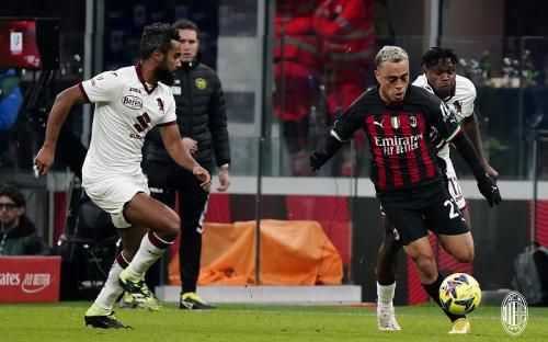 Coppa Italia 2022/2023: AC Milan Merana, Keok 1-0 oleh Torino Lewat Perpanjangan Waktu