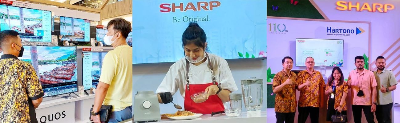 Sharp Eco-Bition di Surabaya Tawarkan Produk-Produk Ramah Lingkungan & Hemat Listrik