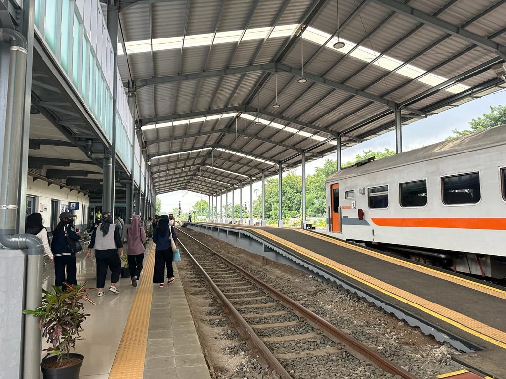 Jalur Rel Lintas Kosambi - Dawuan, Sudah Kelar Perbaikan