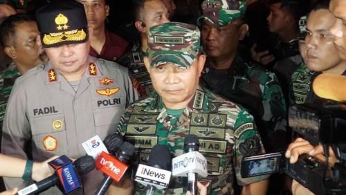 KSAD Jenderal TNI Dudung Abdurachman Pastikan Kebakaran Depo Pertamina Plumpang Berhasil Dipadamkan