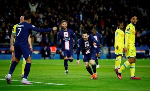 Liga Perancis 2022/2023: Messi dan Mbappe Bawa PSG  Gebuk Nantes 4-2