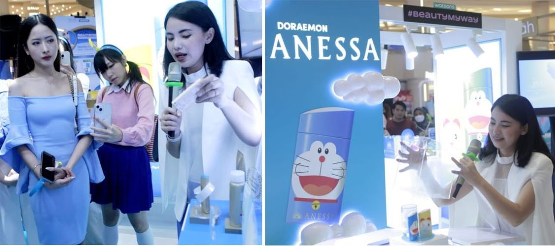 Anessa Gandeng Doraemon Tawarkan Produk Andalan, Mampu Lindungi Kulit Terhadap Sinar UV