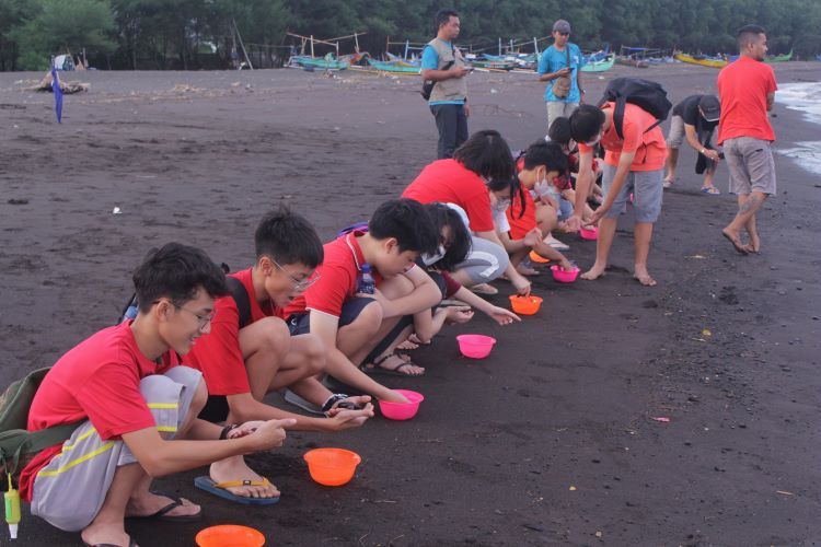 Keseruan Siswa Sekolah Live in di Desa Wisata Tamansari-Banyuwangi