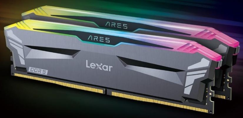 Lexar Tawarkan Memori Desktop PC ARES RGB DDR5