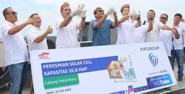 FIFGROUP Pasang Solar Panel ke-11, Dukung Energi Terbarukan