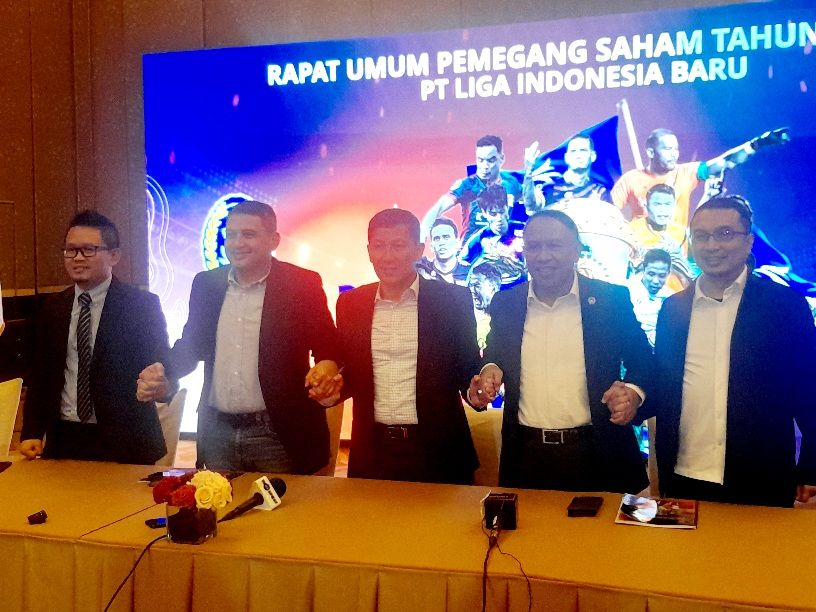 RUPS PT Liga Indonesia 2023:  Ferry Paulus Tetap Dirut, Zainudin Amali  Komisaris Utama