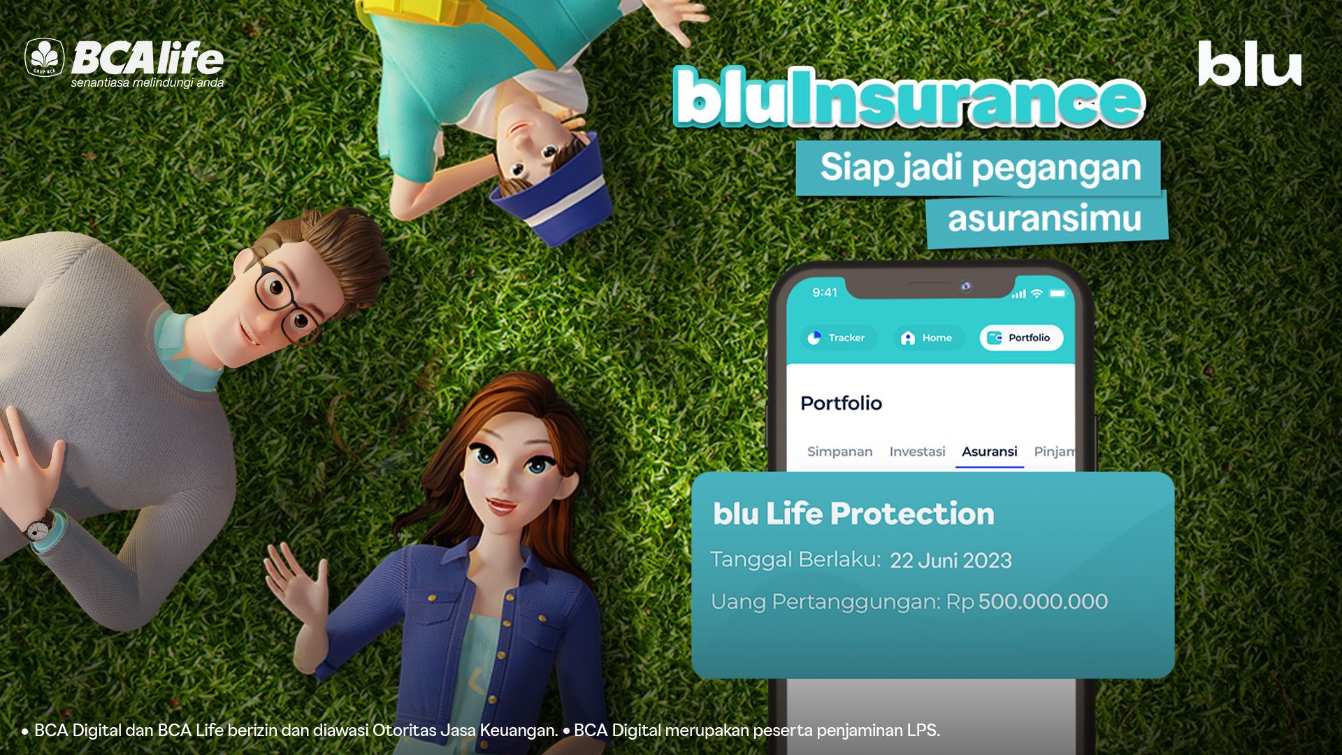 Siap Bantu Proteksi Masa Depan, blu by BCA Digital Luncurkan bluInsurance Bersama BCA Life