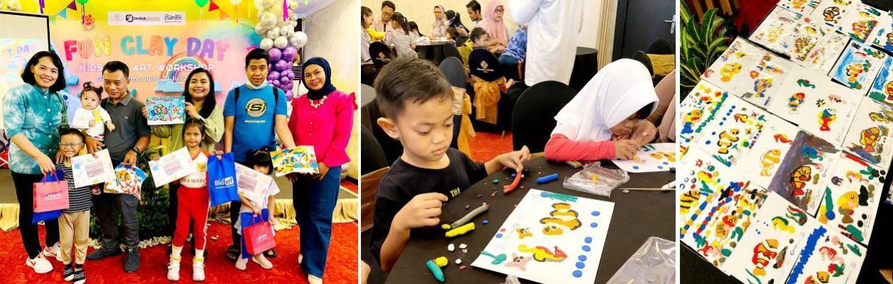 Grand Darmo Suite Adakan Clay Fun Day Berkonsep Kids Fun Art