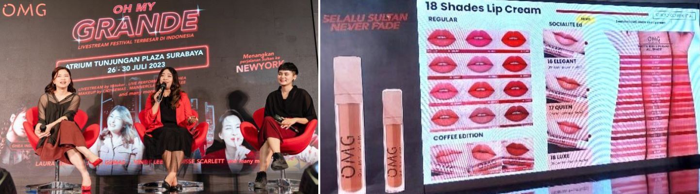 OMG Matte Kiss Lip Cream Socialite Edition Hadirkan 3 Warna Nude