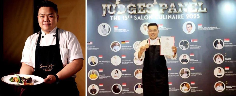 Chef Felix Agustinus Raih Medali di Kompetisi Food & Hotel Indonesia