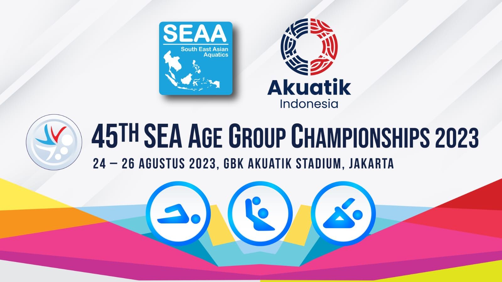 Akuatik Indonesia Catat Sejarah Asia Tenggara, Kali Pertama SEA Age Group Championship Melombakan Tiga Cabor