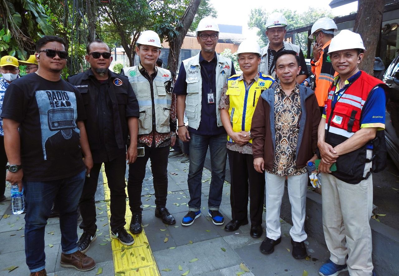 Ini Bukti Komitmen  JIP  Wujudkan Jakarta Bebas Kabel  Udara 