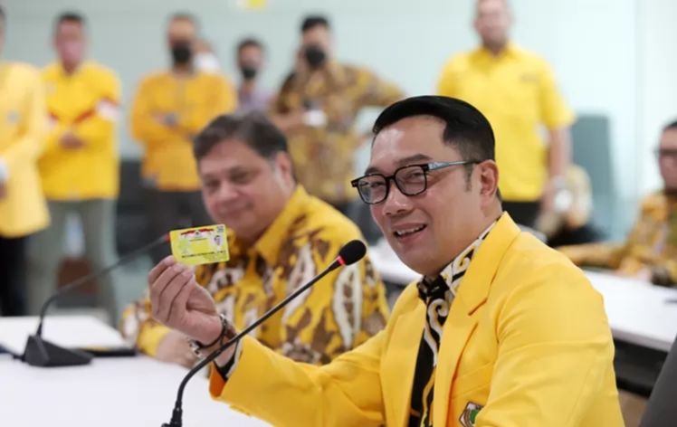 Tidak untuk Cawapres, Partai Golkar akan Siapkan Ridwan Kamil Calon Gubernur DKI Jakarta?