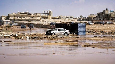 Banjir  Bandang Landa Libya, 2 Ribu Orang Tewas dan Ribuan Lainnya Hilang