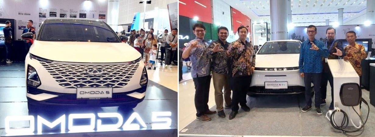 Chery Hadirkan OMODA 5 EV di GIIAS Surabaya 2023, Dukung Berkendara dengan Emisi Rendah