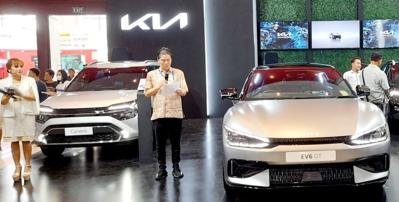 Mobil Listrik Kia EV6 GT Debut Perdana di Jatim, Dibandrol Rp 1,725 Miliar