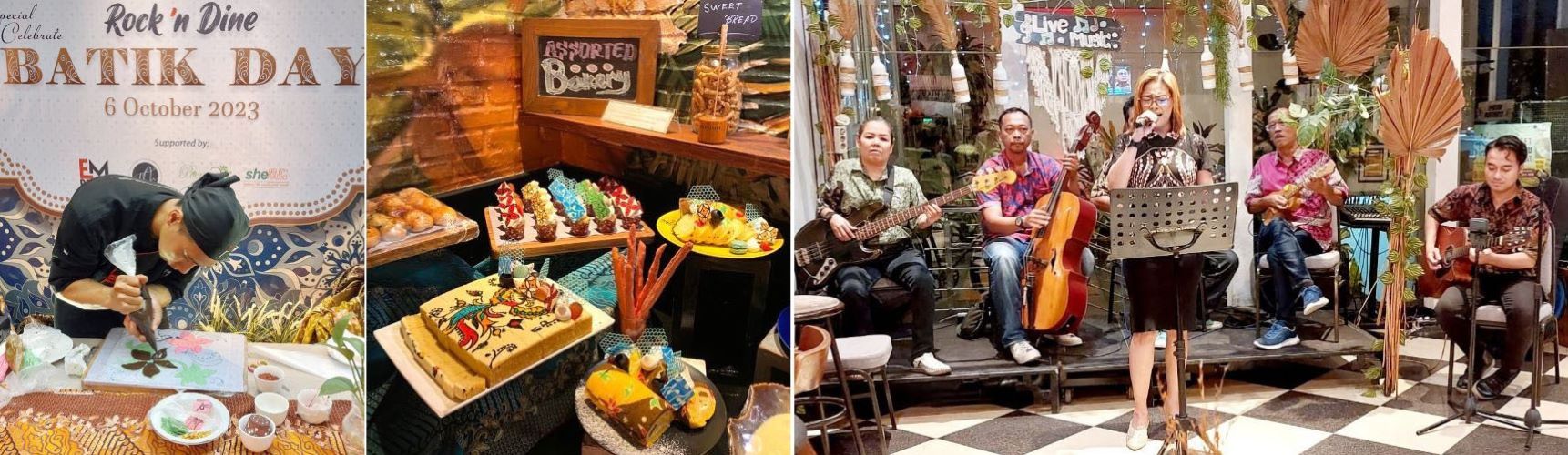 Luminor Jemursari Suguhkan Cake Batik & Musik Keroncong, Rayakan Hari Batik Nasional