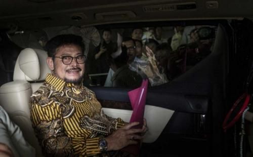 Resmi! kPK Tetapkan Eks Kementan Syahrul Yasin Limpo Tersangka