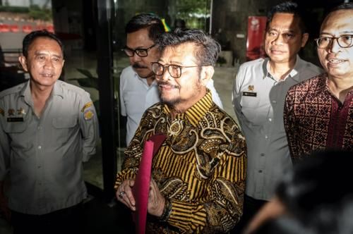 KPK Tangkap Eks Kementan Syahrul Yasin Limpo di Apartemen Kebayoran Baru
