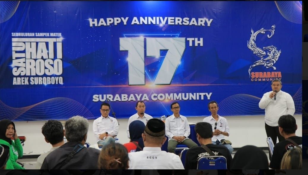 Peringati HUT Ke-17, Surabaya Community Gelar Doa Bersama dan Bagi-bagi Hadiah di Acara Olahraga Move a Run 2023