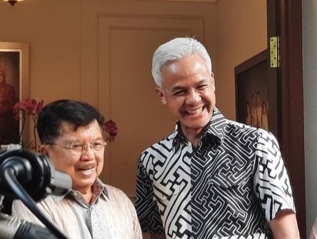 Terima Kunjungan Capres Ganjar Pranowo, Jusuf Kalla: Aparat Negara tidak Netral dalam Pemilu, Hukumannya Amat Berat!