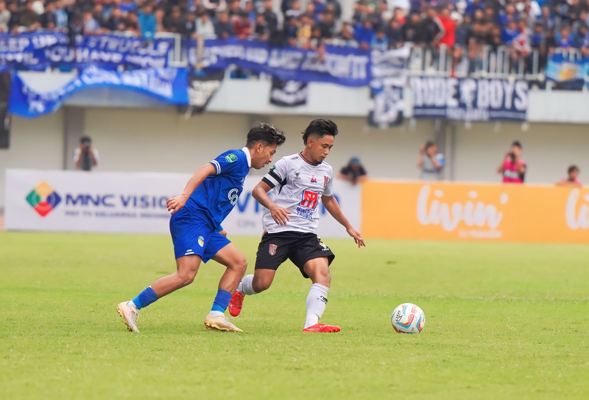 Buat Perubahan di Babak II, Malut United Raih 1 Poin dari Laga dengan Atmosfer Luar Biasa