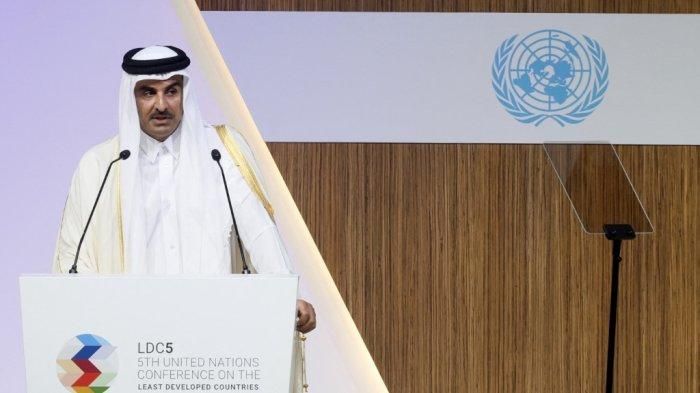 Emir Qatar Tekan DK PBB Paksa Israel Berunding Soal Gaza