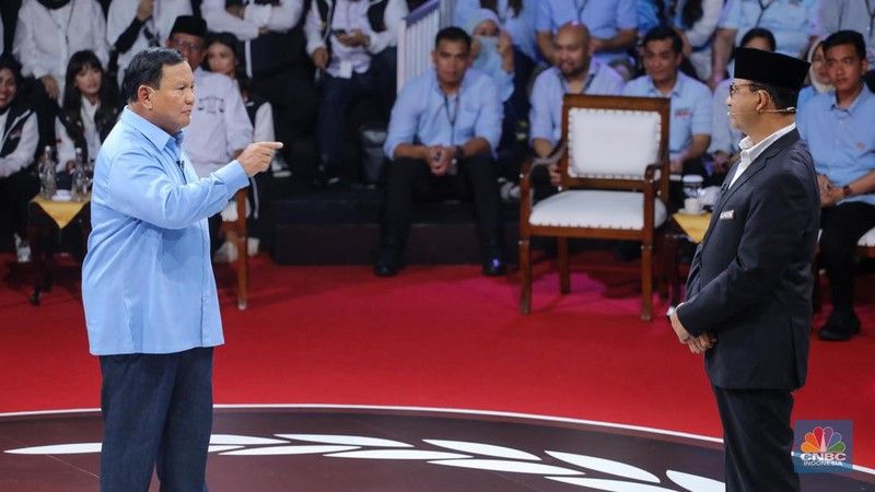 Sambil Tunjuk Anies, Prabowo: Saya tidak Punya Apa-apa, Saya Sudah Siap Mati untuk  Negara Ini!