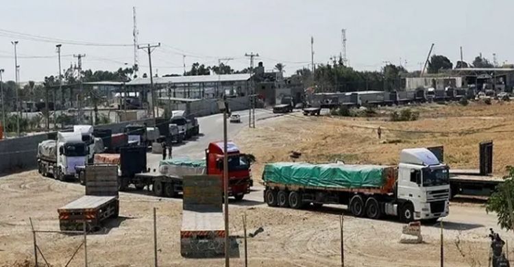 Iringan Kendaraan Bantuan untuk Gaza Ditembaki Tentara Israel