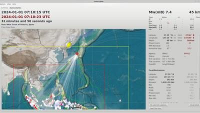Gempa Jepang M7,6, Empat Warga Dikabarkan Tewas