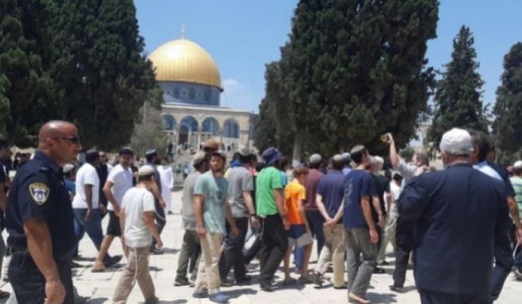 Memalukan! Warga Israel Kembali Bobol Al Aqsa dengan Dikawal Tentaranya