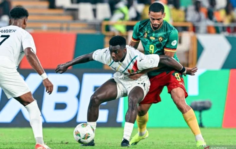 Piala Afrika 2024: 10 Pemain Guinea Tahan Imbang Kamerun