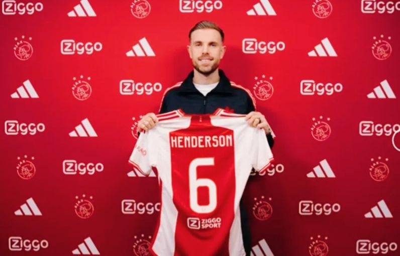 Jordan Henderson Resmi Berseragam Ajax Amsterdam